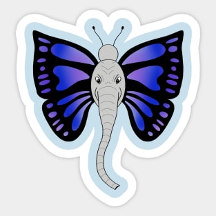 Butterphant Sticker